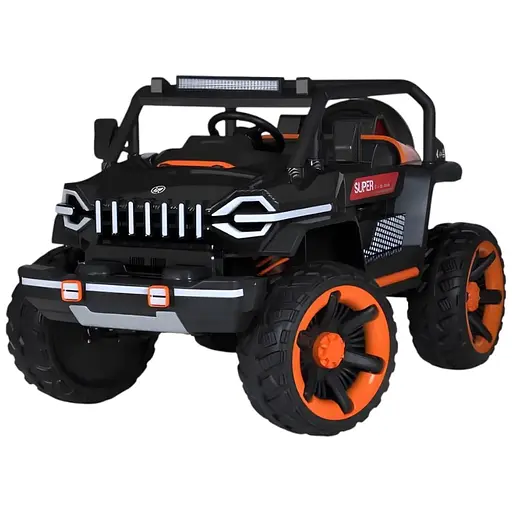 Електромобіль дитячий Bambi Джип Racer M 5824EBLR 19 24V Карбоновий