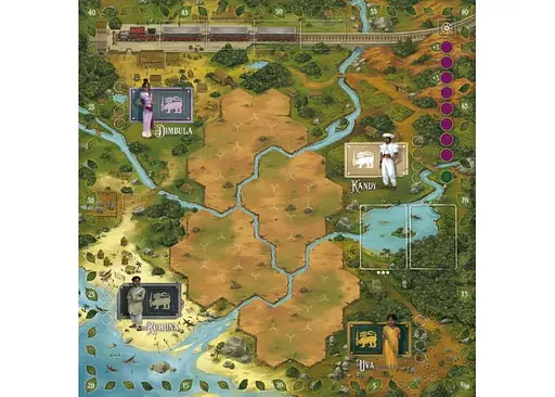 Настольная игра Ludonova Цейлон (Ceylon) (англ.) (PS065) - фото 2