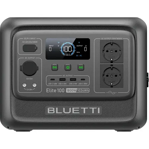 Зарядна станція Bluetti Elite 100 V2 1800W 1024Wh