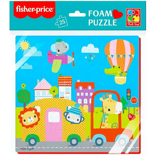 М'які пазли Місто Vladi Toys VT1109-05, 25 ел