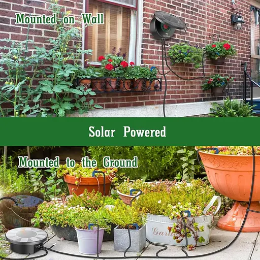 Сонячний автоматичний комплект системи крапельного зрошення, набір автоматичного поливу - фото 4