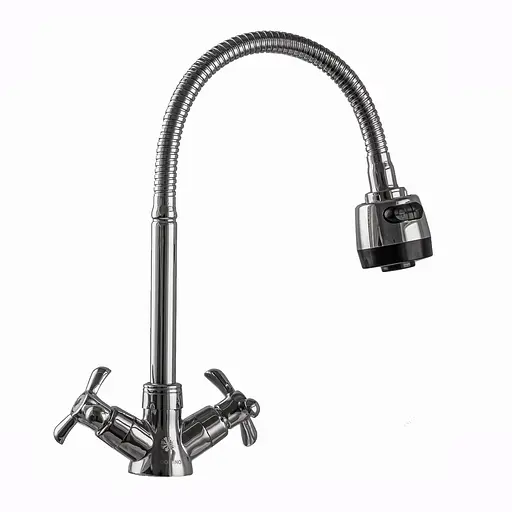 Смеситель для кухни Domino DK-H1-2N-103MA Хром - фото 2