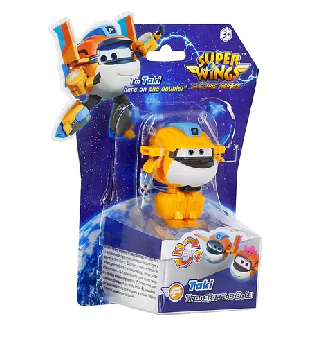 Ігрова фігурка-трансформер Super Wings Transform-a-Bots Такі (Taki) 5 см (YW780058) - фото 10