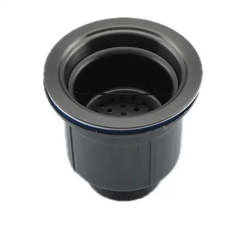 Кухонная мойка Gappo накладная 780x500 мм, поверхность PVD, левая GS7850-6L, Черный матовый - фото 6