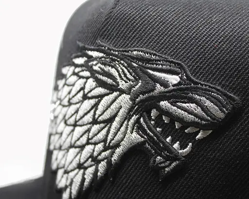 Кепка бейсболка Гра престолів Game of Thrones Будинок Старков чорна - фото 5