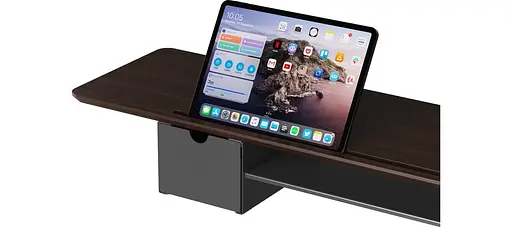 Настільна підставка для монітора Officepro MR177DW Dark Wood/Black (MR177DW) - фото 5