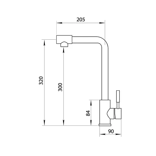 Cмеситель для кухни из нержавеющей стали золотой Nett WG-33 Золотой - фото 5