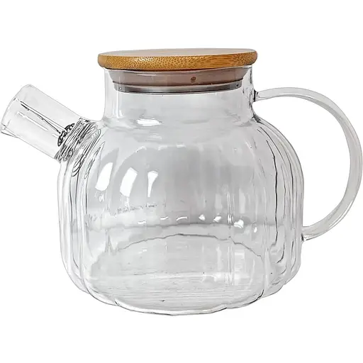 Чайник заварочный стеклянный Vittora Lupin 1000 мл VT-5511-1000 (146632) - фото 2