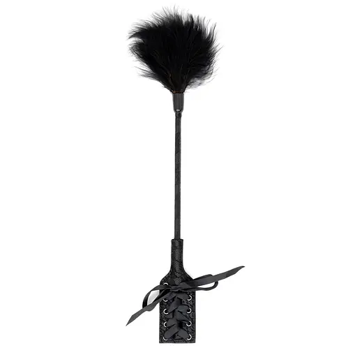 Стек Fetish B-Series Tickler Whip 3.0, 41 см (чорний)