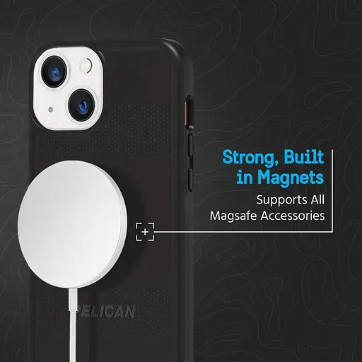 Противоударный чехол Pelican Protector MagSafe для iPhone 15 Plus (6.7") Black аналог OtterBox Symmetry - фото 7