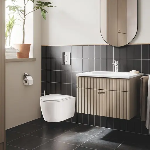 Подвесной унитаз Grohe Bau Ceramic 103860SH00, Белый - фото 9