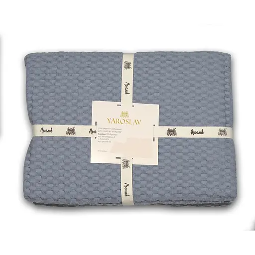 Простыня Ярослав 180 x 215 см серая (52371) - фото 2