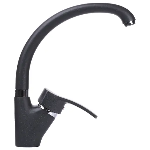 Смеситель для кухни Globus Lux GLQU-0203S-BIG-1-Onix Черный - фото 2