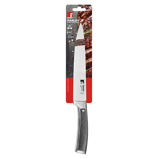 Нож кухонный для нарезки Bergner Harley 20 см (BG-4227-MM) - фото 2