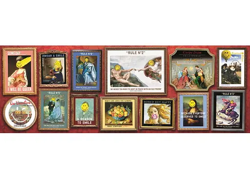 Пазл Trefl Веселые картины 1000 эл. панорама (29053) - фото 3