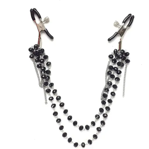 Зажим для сосков Art of Sex - Nipple clamps Sexy Jewelry Black