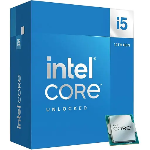 Процессор Intel Core i5 (LGA1700) i5-14600K, Box, 14x2.6 GHz (Turbo Boost 5.3 GHz, 20 потоков), UHD Graphics 770, L3 24Mb Smart Cache, Raptor Lake, 7nm, TDP 125W (BX8071514600K)