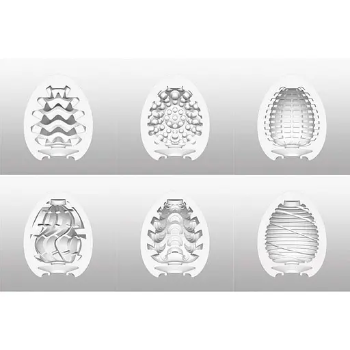 Набор мастурбаторов Tenga Clicker 6 шт. 6,7 см Разноцветный K000014 - фото 2