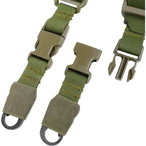 Ремінь Kiborg 2-точковий Gun Sling G-2 з пряжкою швидкого регулювання Triple-X Olive (1000-k8030) - фото 2