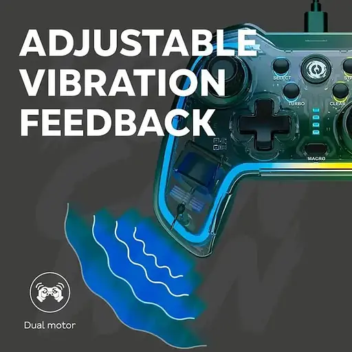 Геймпад Canyon Brighter GP-02 Wired Crystal (CND-GP02) - фото 4