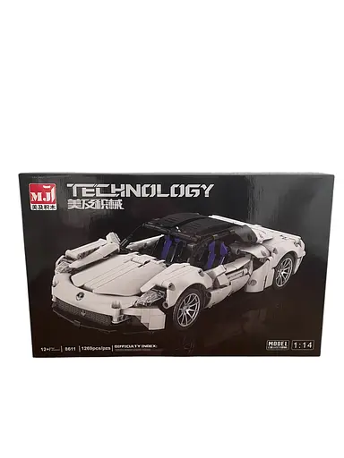 Конструктор машина MJI гоночна Maserati для дорослих та дітей 1269 деталей - фото 7