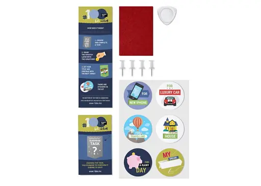 Скретч постер 1DEA.me #100 ДЕЛ Bucket List LIFE edition (англ.) (13017) - фото 2