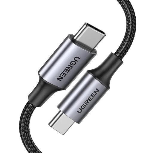 Кабель UGREEN US316 Type-C — Type-C 5 ампер 3 метри посилений (90120) - фото 4