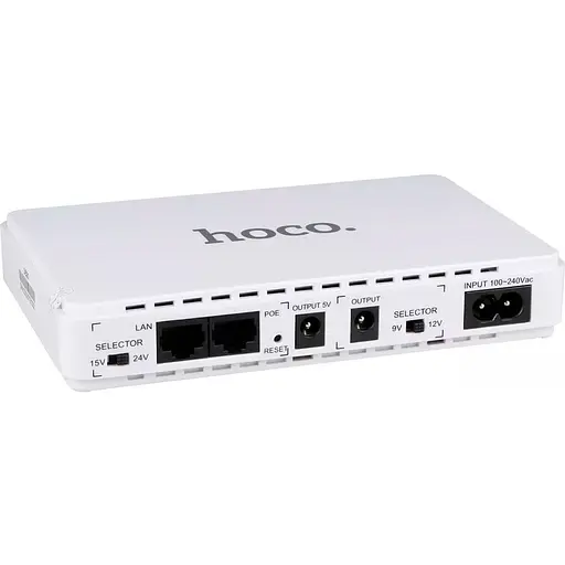 Источник бесперебойного питания (ИБП) для роутера Hoco DB25 Smart Mini UPS 5V/9V/12V 8800 mAh (101134)