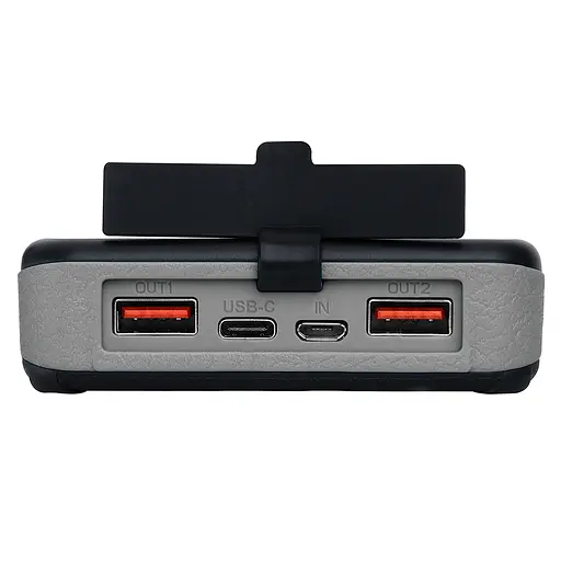 УМБ сонячна 6-Panel 7.5W Sandberg PD 20000 mAh, 2xUSB, Type-C OUT, ліхтарик - фото 3