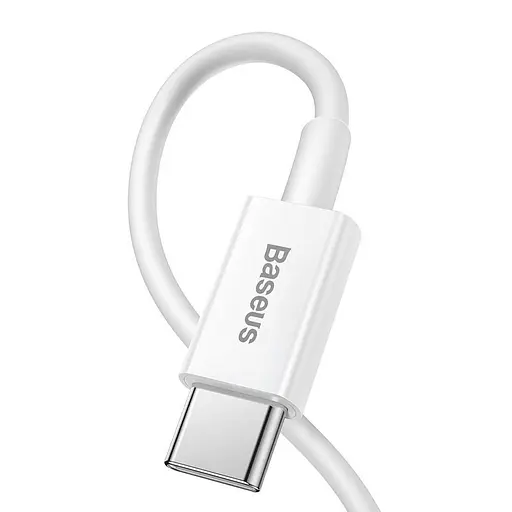 Дата кабель Baseus Superior Series Fast Charging Type-C to Lightning PD 20W (1.5m) (CATLYS-B) Білий - фото 2