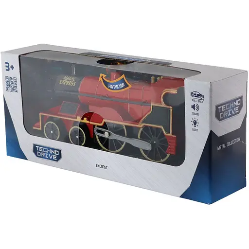 Машинка TechnoDrive Чарівний експрес зі світлом та звуком (510603.270) - фото 11