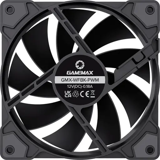 Вентилятор GameMax GMX-WFBK-PWM Black (GMX-WFBK-PWM) - фото 6
