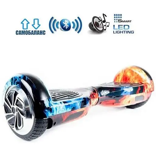 Гироборд Smart Balance Wheel U6 Pro + Autobalance 6.5" Лед и Пламя - фото 3