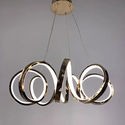 Роскошная золотая люстра MARCELA Ø 50 см Line F | Ст. MJ74-500 TGD - фото 7