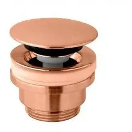 Донний клапан Paffoni click-clack brushed copper ZSCA050RMSP, Бронза - фото 1