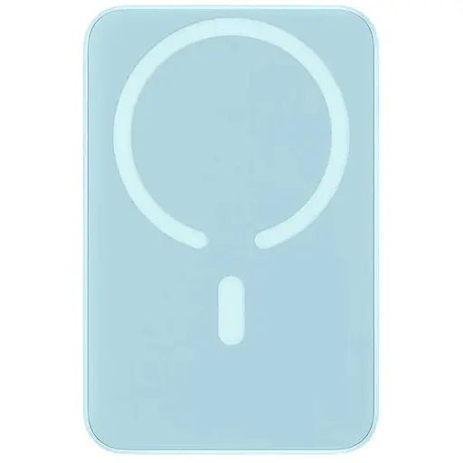 Портативний ЗП Power Bank Baseus Magnetic Mini OS 20W c БЗП 10000 mAh (PPCX110105) Blue - фото 3