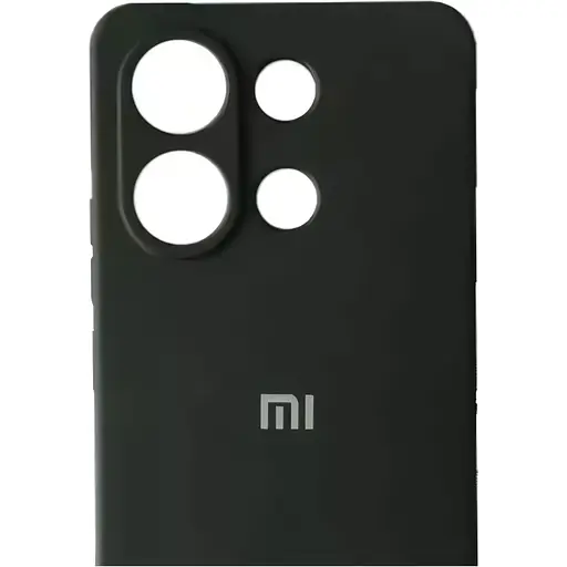 Чохол DK Full Silicone Case для Redmi Note 13 Pro 4G/Poco M6 Pro 4G/Note 14S Black [128127] - фото 2