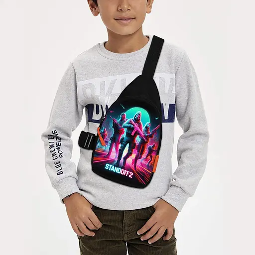 Сумка через плече дитяча Standoff 2 29х17 см сумка слінг для хлопчика (02024)