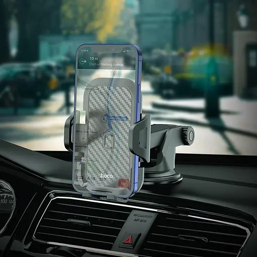 Держатель Hoco CA76 Touareg car holder для приборной панели и стекла - фото 7