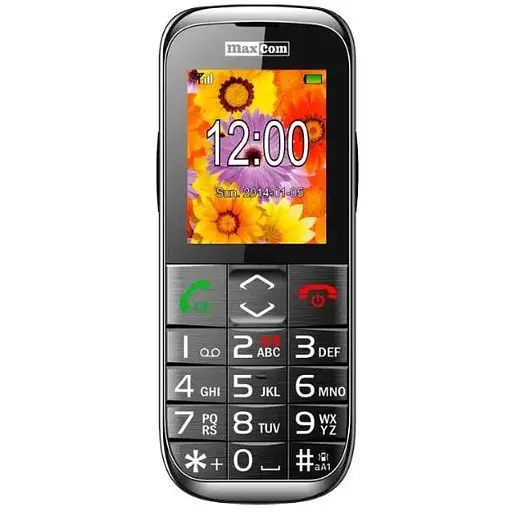 Телефон Maxcom Comfort MM720BB Black UA UCRF