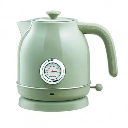 Электрочайник с датчиком температуры Qcooker Electric Kettle Green CS-SH01 - фото 1