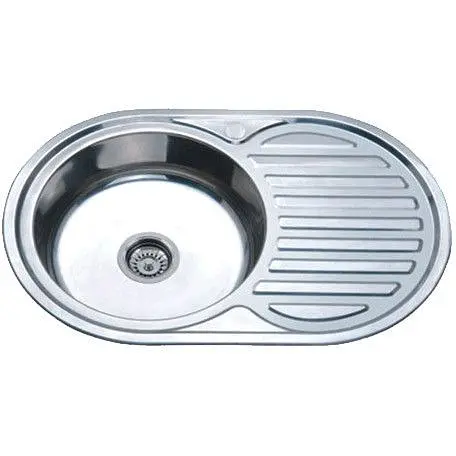 Мойка кухонная ZERIX Z7750-06-180D decor (ZX1595) - фото 1