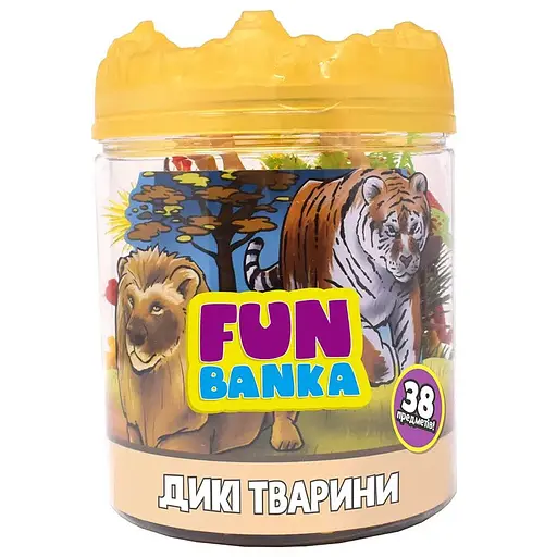 Игровой мини-набор Fun Banka Дикие животные