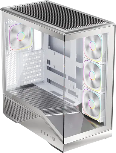 Корпус 1stPlayer GM7 ARGB Silver (GM7-SV-3FN7R-W-1FN7-W) - фото 4