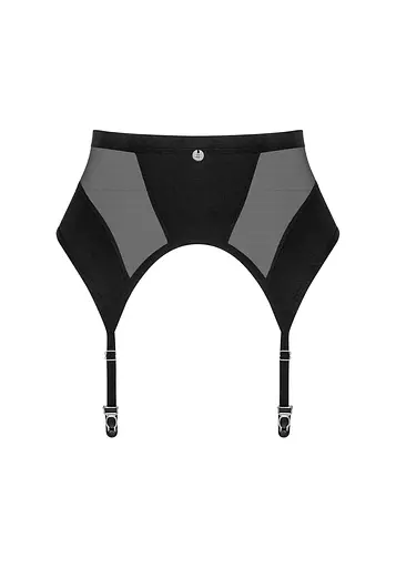 Пояс для панчох Obsessive Chic Amoria M/L чорний - фото 7