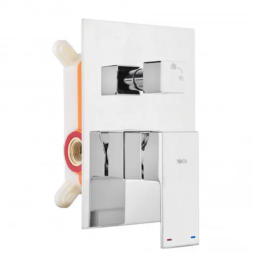 Душова система прихованого монтажу Yoka Dual хром + BOX BP.DUAL, Хром - фото 9