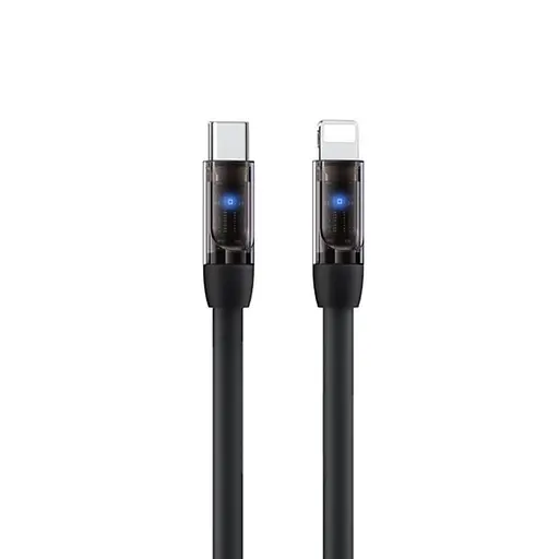 Кабель Remax RC -C109 Mecha Series Type-C to Lightning 30W 1.2 м чорний