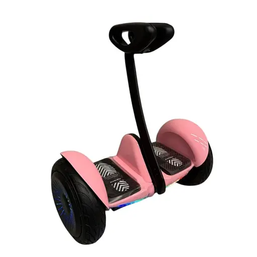 Гироскутер Ninebot Mini С Ручкой Розовый - фото 1