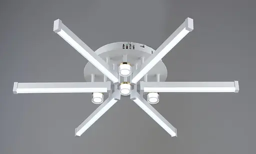 Люстра світлодіодна акрилова стельова Sirius YH1309/6+4