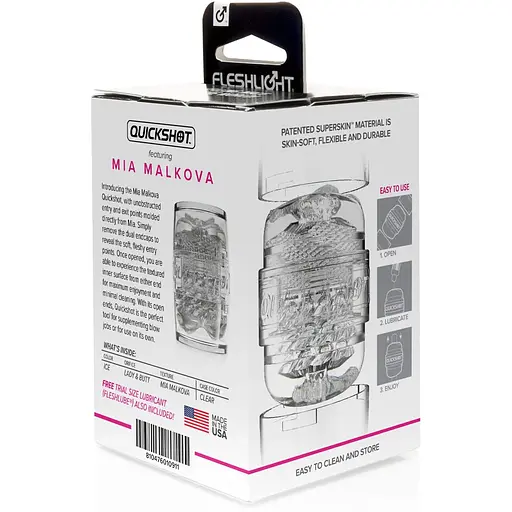 Мастурбатор Fleshlight Quickshot Mia Malkova - фото 8